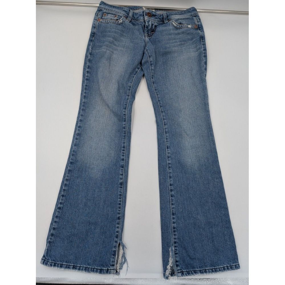 American Eagle Stretch Artist Bootcut Low Rise Y2K Jeans‎ Women's Size 4 30x30